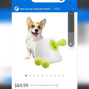 Dog interactive ball launcher